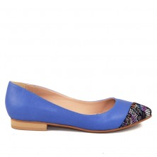 BALERINI STILETTO ALBASTRI