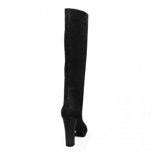 CIZME NEGRE ELEGANTE CU TOC 9CM - poza 2