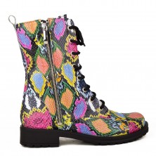 BOCANCI SNAKE COLORAT PIELE NATURALA