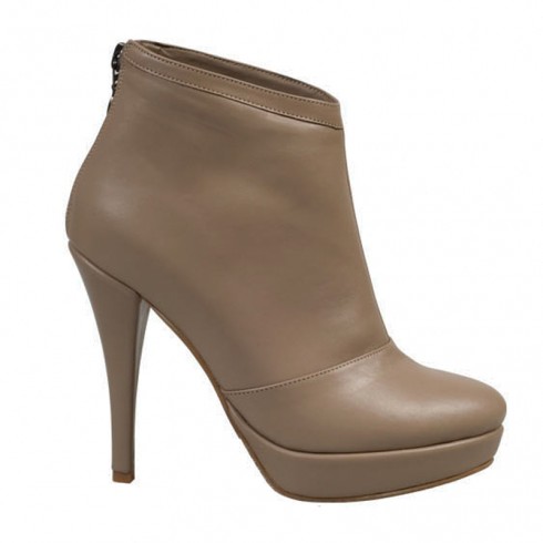 BOTINE GREJ CU PLATFORMA