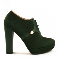 BOTINE VERZI KAKI CU SIRET