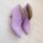 BOTINE MINI STILETTO PIELE LILA