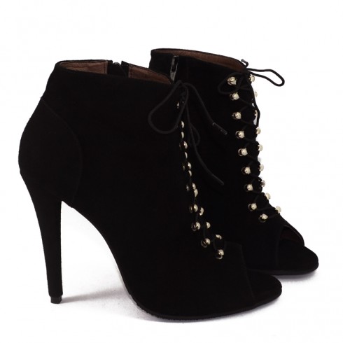 BOTINE DECUPATE DIN PIELE - poza 3