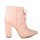 GHETE STILETTO PIELE ROZ PUDRA