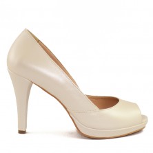 PANTOFI MIREASA IVORY SIDEFAT
