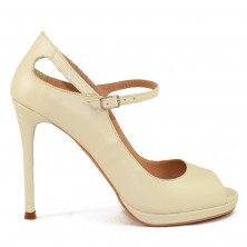 SANDALE IVORY PIELE LOTUS