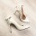 PANTOFI STILETTO PIELE SIDEFATA ARGINTIE