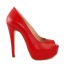 PANTOFI HIGH RED
