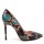 PANTOFI STILETTO AQUA SNAKE PIELE