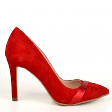 PANTOFI STILETTO ROSII TRESS