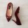 PANTOFI PIELE GRENA MINI STILETTO GYA