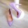 PANTOFI STILETTO LILA PIELE
