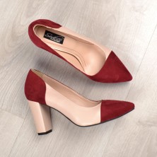 PANTOFI MINI STILETTO PIELE HUGS