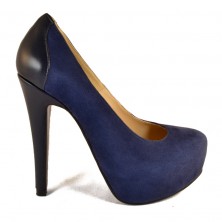 PANTOFI BLEUMARIN CU TOC 14CM