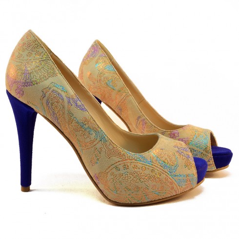 PANTOFI INDIGO PRINT - poza 3
