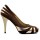 PANTOFI AURII PIELE RUBIN
