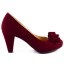 PANTOFI BORDO