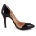 PANTOFI STILETTO NEGRI DECUPATI