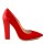 STILETTO PIELE INTOARSA RED SIDEF