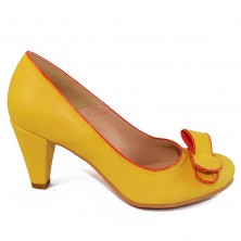 PANTOFI GALBENI