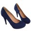 PANTOFI PIELE BLEUMARIN GLAMOUR CU PLATFORMA