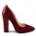 PANTOFI STILETTO MARSALA METALIZAT
