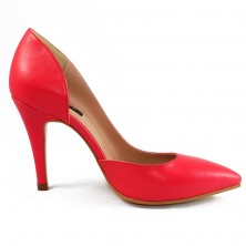 PANTOFI STILETTO DECUPATI CORAI INTENS
