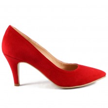 PANTOFI STILETTO DIN PIELE INTOARSA