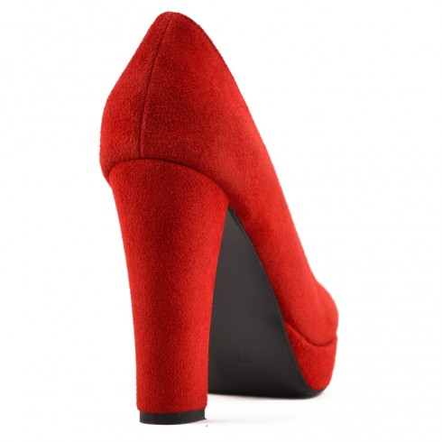 PANTOFI DAMA ROSII - poza 4