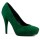 PANTOFI VERDE SMARALD