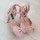 SANDALE ROZ PUDRA CU FUNDA ORGANZA