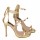SANDALE PIELE MIRROR GOLD